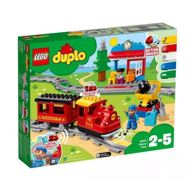 Конструктор LEGO Duplo Паровоз (10874) - 1