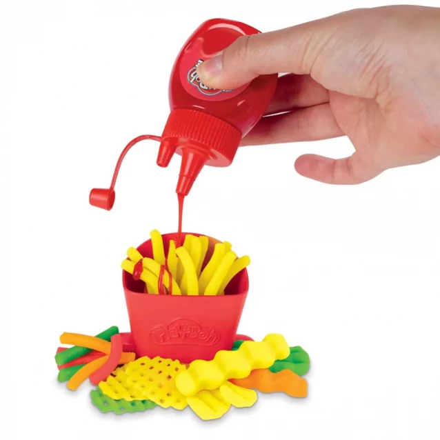 Набор пластилина Play-Doh Картофель фри 227 г (F13205L0) - 7