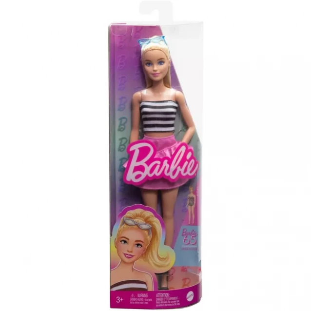 Лялька Barbie Модниця в рожевій спідниці з рюшами (HRH11) - 2