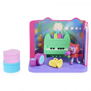 Ігровий набір Gabby's Dollhouse Музична зала діджея Нявкота (SM36203/6065830) дитяча іграшка