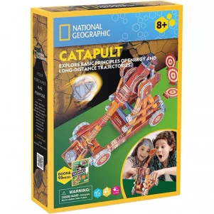 Набор для моделирования Катапульта CubicFun STEM (DS1086h) детская игрушка