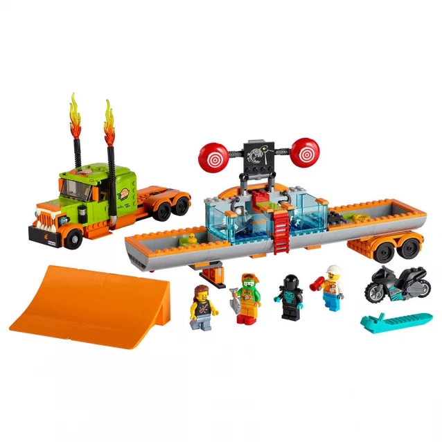 Конструктор LEGO CITY STUNTZ Каскадерська вантажівка (60294) - 9