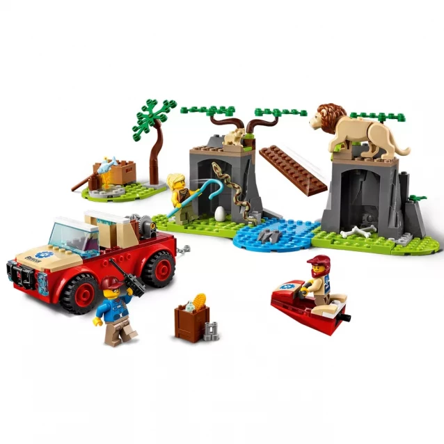 Конструктор LEGO Позашляховик Для Порятунку Диких Тварин (60301) - 5