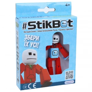 Фигурка для анимационного творчества StikBot Красное худи (TST616-23UAKDH) детская игрушка