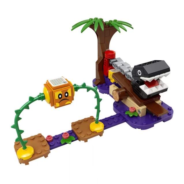 Конструктор Lego Super Mario Встреча в джунглях с Кусакой на цепи. Дополнительный Уровень (71381) - 3