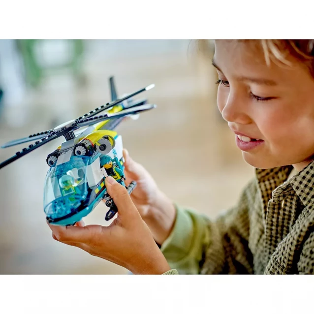 Конструктор LEGO City Вертолет аварийно-спасательной службы (60405) - 9
