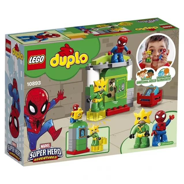 Конструктор Lego Duplo Людина-Павук Проти Електро (10893) - 2