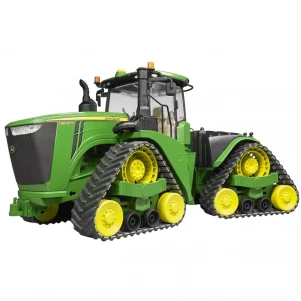 Машинка игрушечная - трактор John Deere на гусеницах детская игрушка