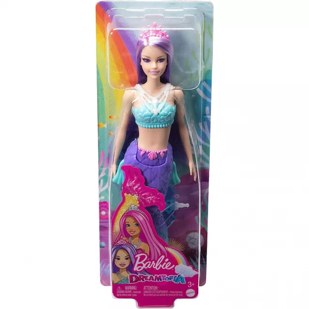 Кукла Barbie Dreamtopia Русалка с пурпурными волосами (HGR10) - 2