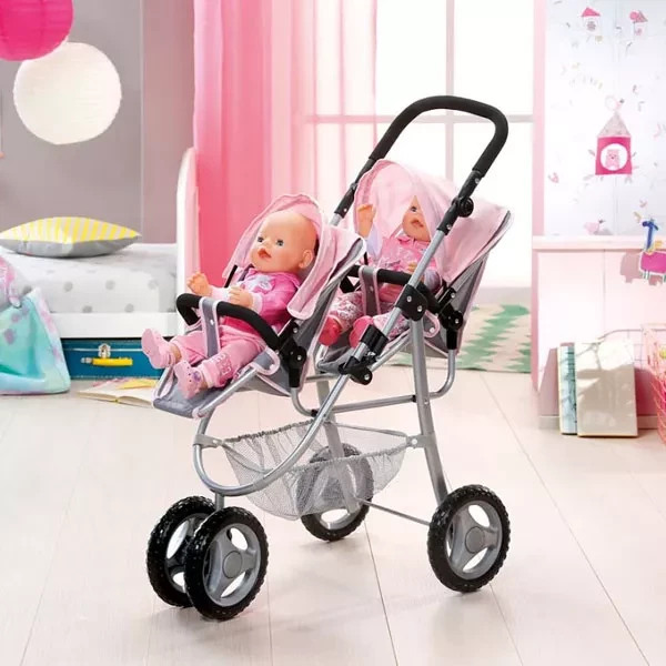 Прогулочная коляска для двойни BABY BORN - ТАНДЕМ - 2