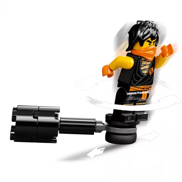 Конструктор LEGO Ninjago Грандіозна битва: Коул проти Воїна-Привида (71733) - 4