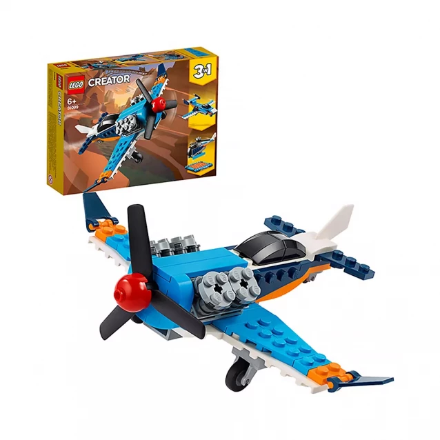 Конструктор LEGO Creator Гвинтовий літак (31099) - 2