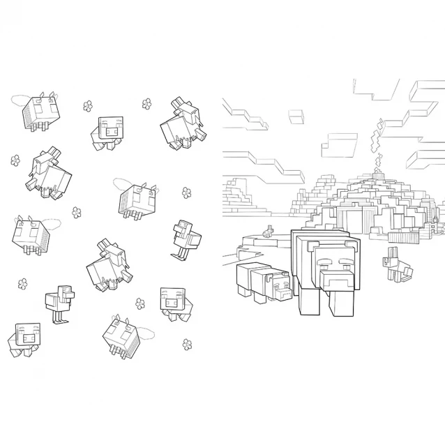 Розмальовка Артбукс Minecraft Пригоди (9786175230541) - 3