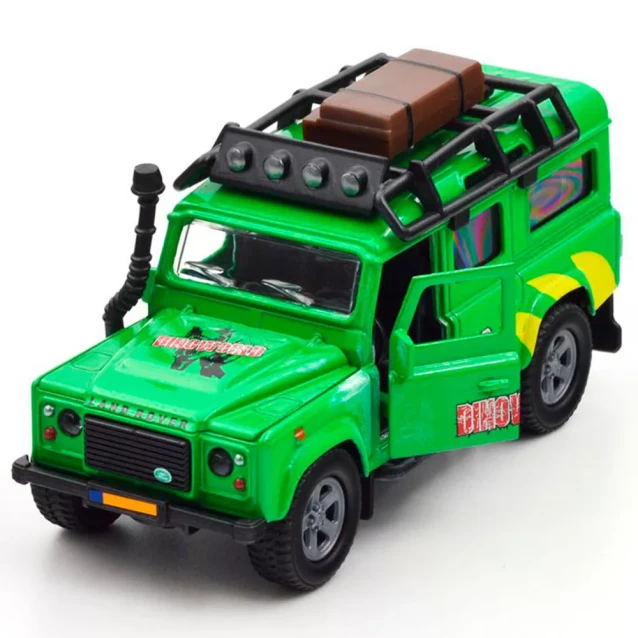 Автомодель TechnoDrive Land Rover с прицепом и динозавром (520178.270) - 8