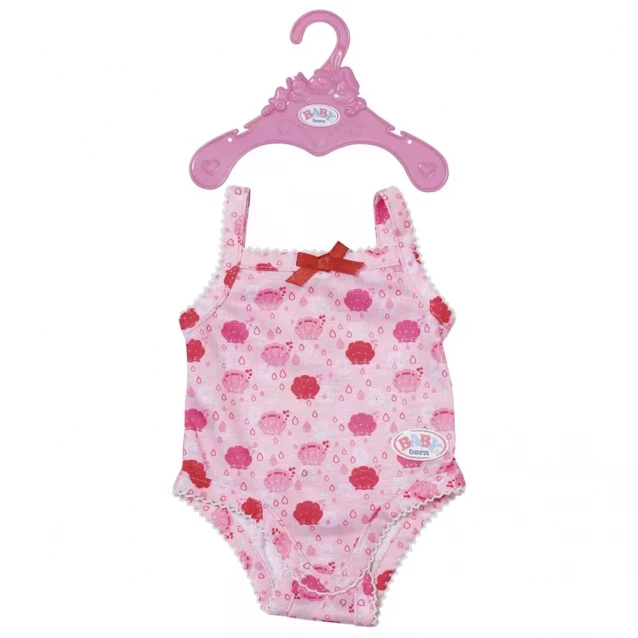 Одяг для ляльки ZAPF BABY BORN - Боді S2 рожеве (830130-1) - 1