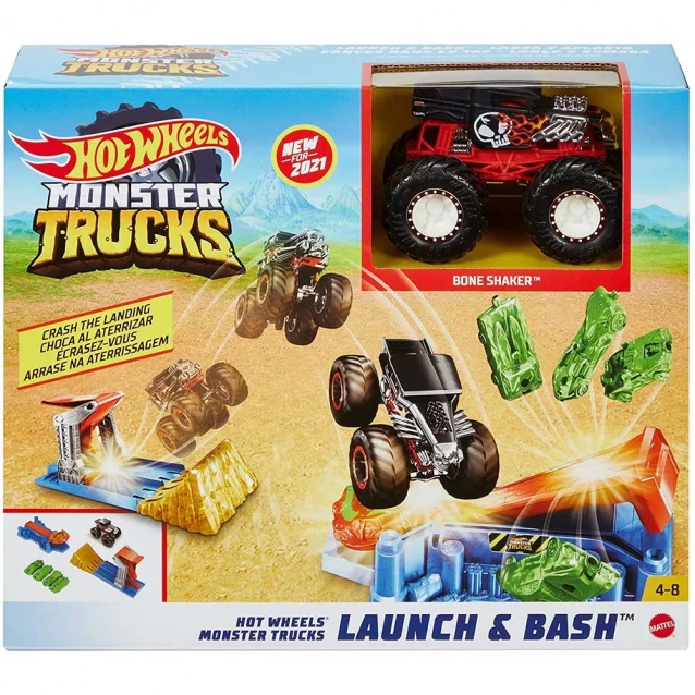 Игровой набор "Монстро-прыжок" серии "Monster Trucks" Hot Wheels - 2