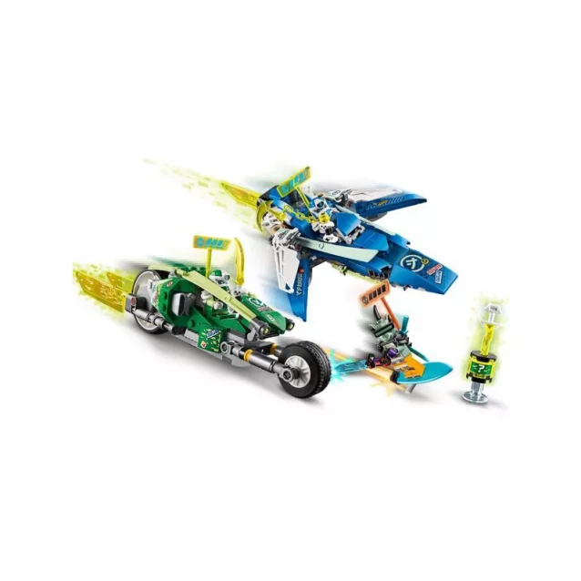 Конструктор LEGO Ninjago Скоростные рейсеры Джея и Ллойда (71709) - 4