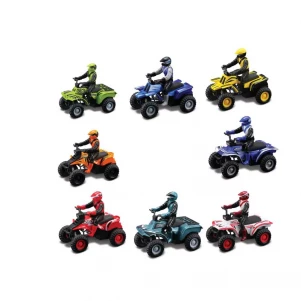 MAISTO Модель квадроциклу(+мотоцикліст), асорт., інерційна дитяча іграшка