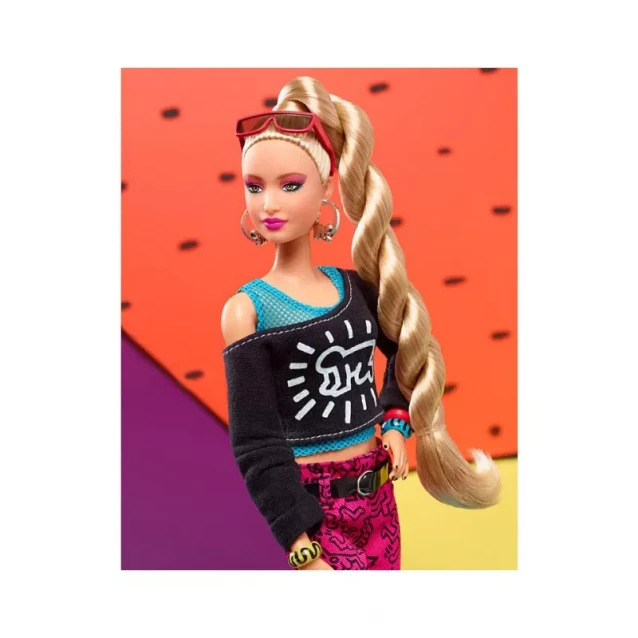 Колекційна лялька Barbie Х Кіт Харінг (FXD87) - 5