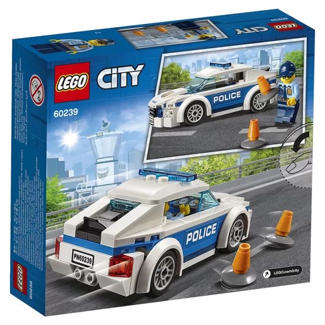 Конструктор LEGO City Поліцейське Патрульне Авто (60239) - 2