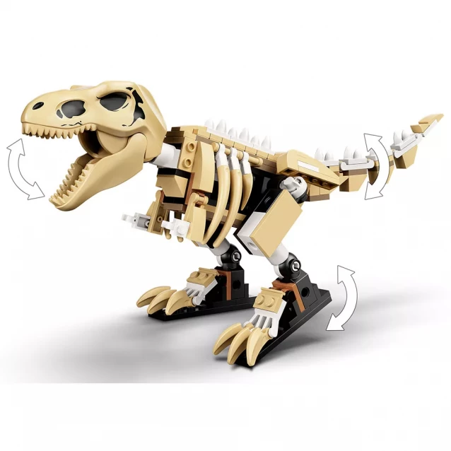 LEGO Конструктор Виставковий скелет тиранозавра 76940 - 6