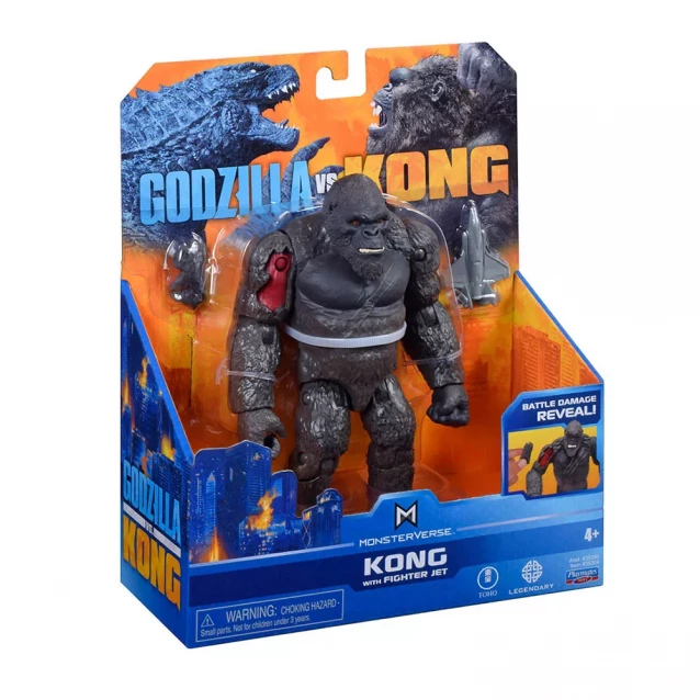 Фігурка Godzilla vs. Kong - Конг з винищувачем 15 см (35304) - 7