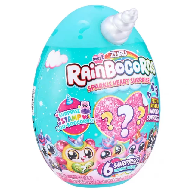 Мягкая игрушка-сюрприз Rainbocorn-H (серія Sparkle Heart Surprise 2) - 2