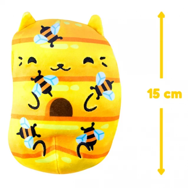 М'яка іграшка Cats Vs Pickles Chonk Gold Котики та огірочки 15 см в асортименті (V1094-18) - 2