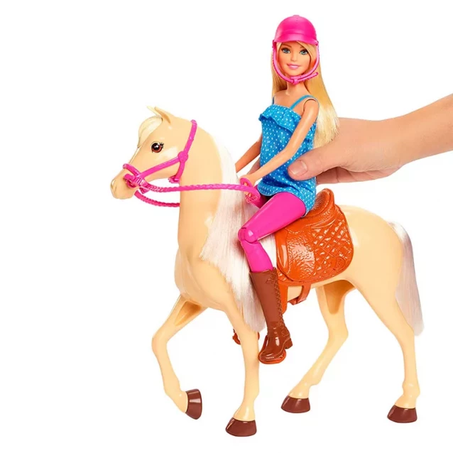 Ляльковий набір Barbie Верхова їзда (FXH13) - 4