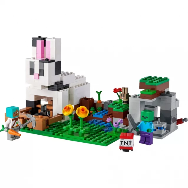 Конструктор LEGO Minecraft Кроличе Ранчо (21181) - 4