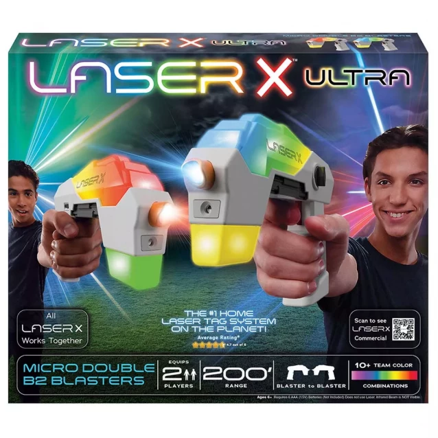 Ігровий набір для лазерних боїв Laser X Ultro Micro (87551) - 4