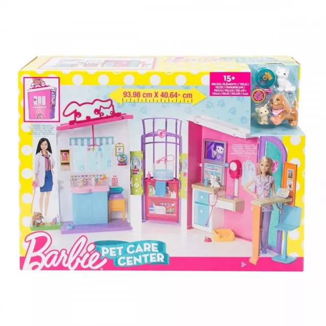 Ігровий набір Barbie "Центр догляду за домашніми тваринами" - 1